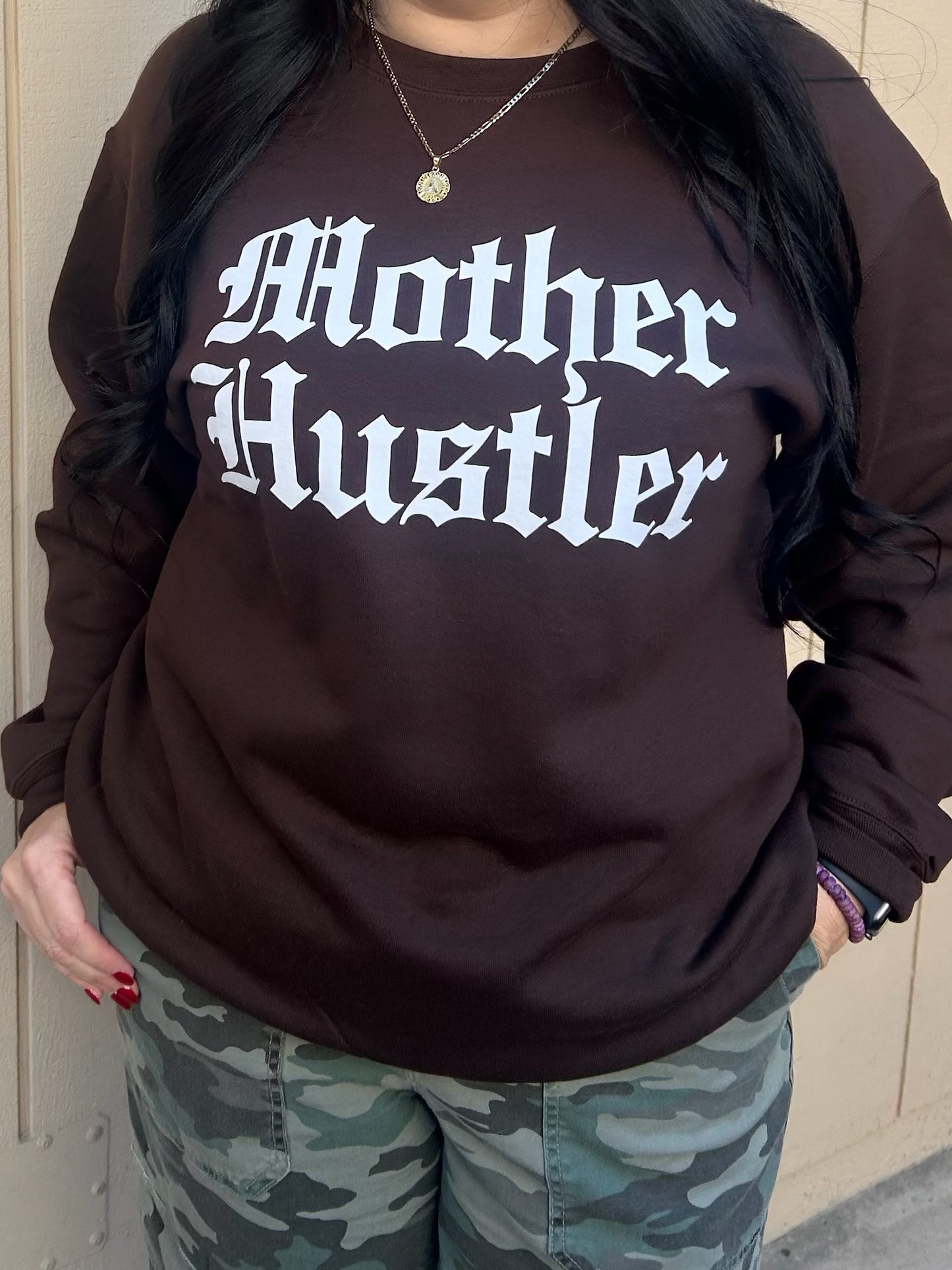 Mother Hustler Crewneck Sweatshirt - Available in 4 colors