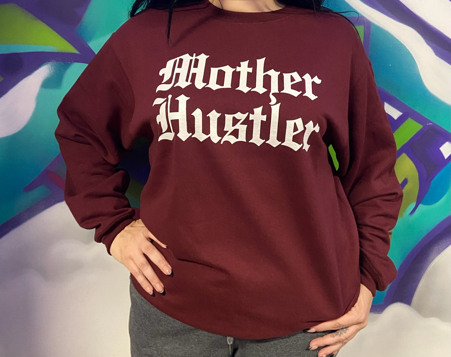 Mother Hustler Crewneck Sweatshirt - Available in 4 colors